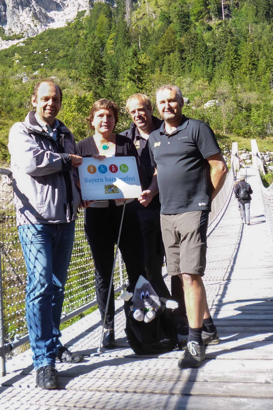 Gütesiegel für Barrierefreiheit an Nationalpark Berchtesgaden verliehen