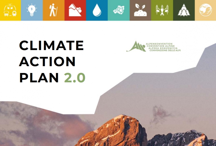 Publication of the Climate Action Plan 2.0 of the Alpine Convention